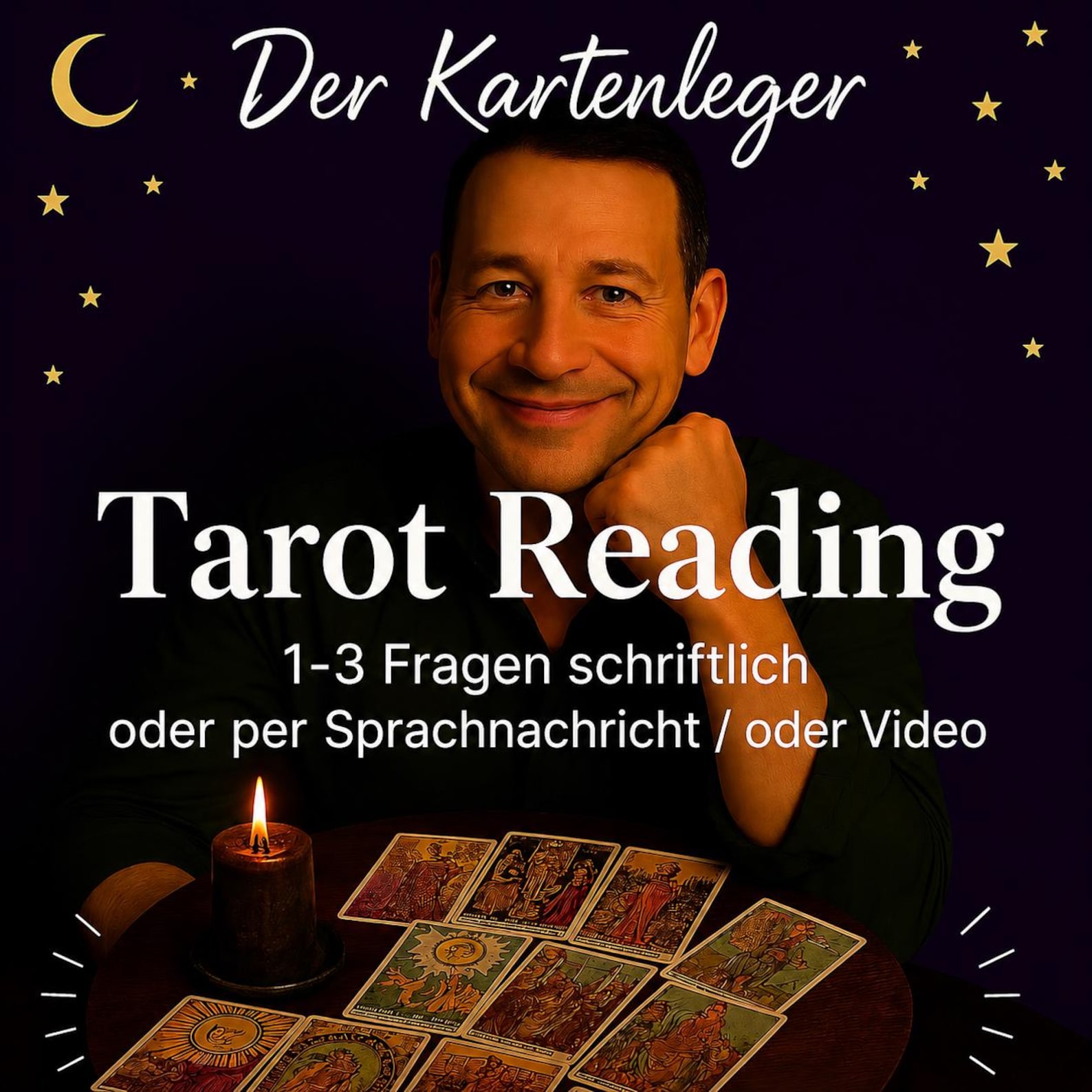 Tarot Reading – 1 bis 3 Fragen